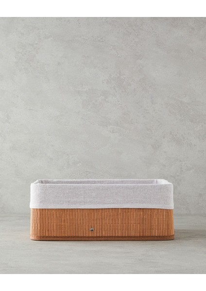 Std Gina Bambu Sepet 36X26X14 cm Açık Kahve Klasik