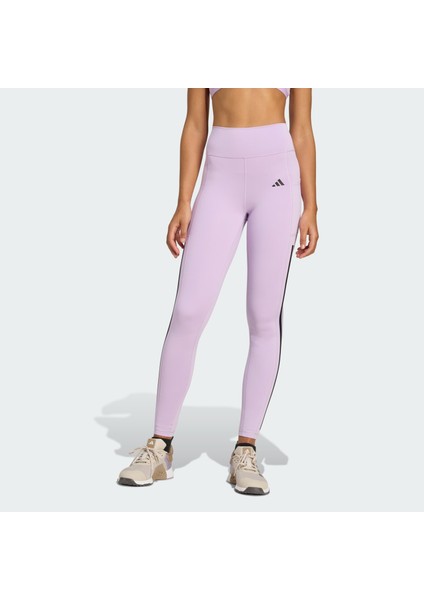 Performance JX7323 Optimé 3-Stripes Full-Length Leggings