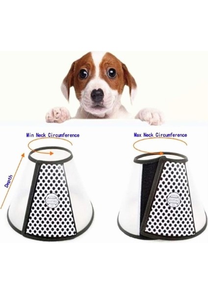 Ayarlanabilir Kedi Köpek Koruyucu Yaka 3 Numara fırsatları