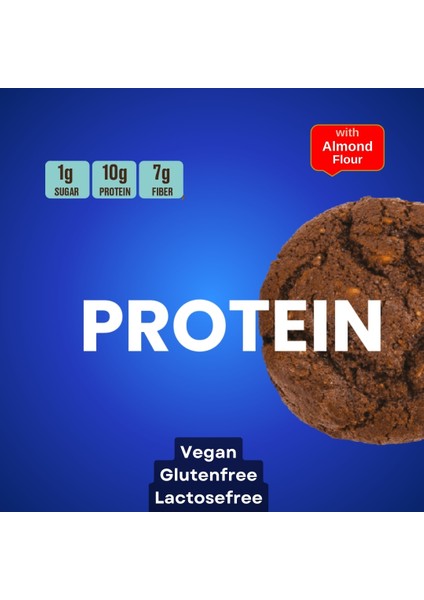 Zero Sugar & Low Sugar & Proteinli Badem Unu Kurabiyesi 3lü Set