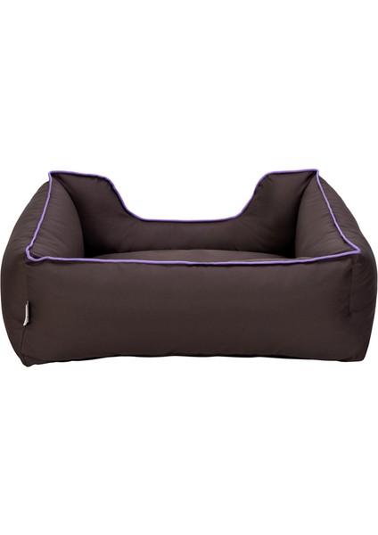 Alpha Köpek Yatağı Kahverengi W Mor Biye M 80X65CM Ynsmr modelleri