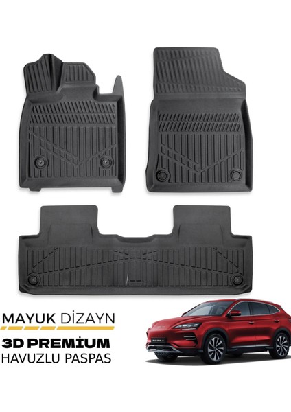 Byd Seal U 2024+ Premium 3D Havuzlu Oto Paspas Seal U Dmi - EV