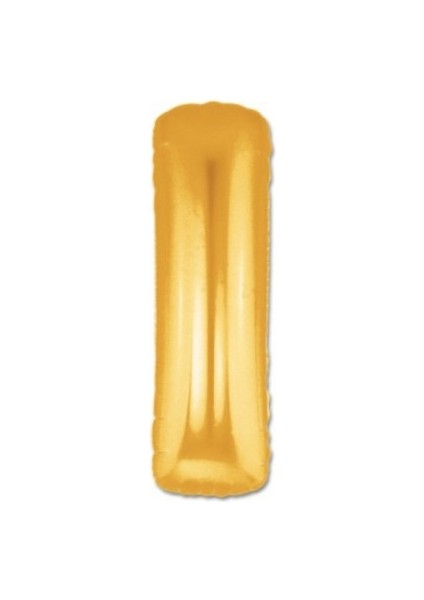 Altä±n Sarä±sä± Folyo Harf Balon 1 Metre