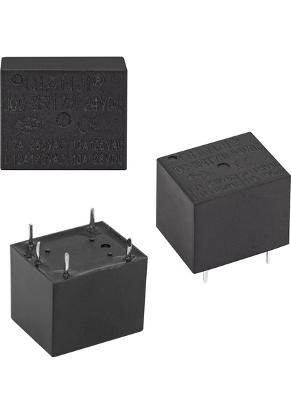 24V Role Tek Kontak 5 Bacak 10 Amper (5067)