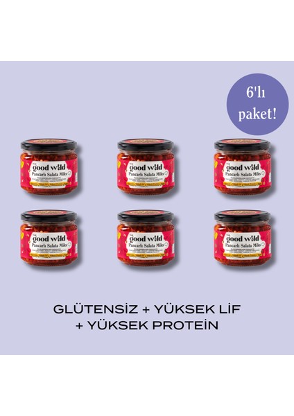 Fermante Pancarlı Salata Miks 6'lı Paket
