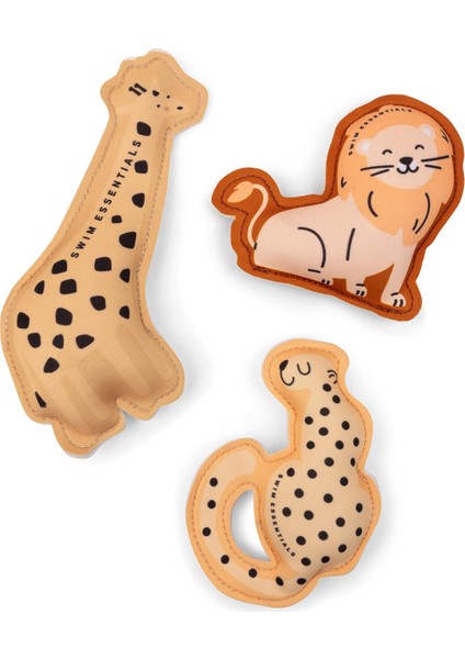 Big Three Animals 3lü Kum Dolgulu Dalış Oyuncağı