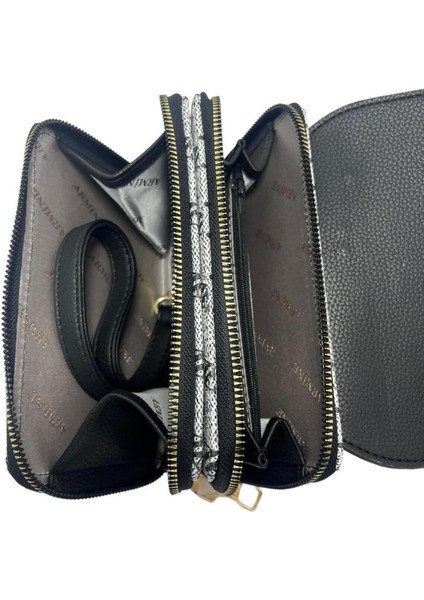 Modern Gri Noktalı Kadın Omuz & Kol Çantası fiyatları