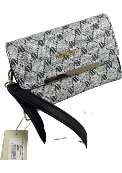 Modern Gri Noktalı Kadın Omuz & Kol Çantası indirimleri