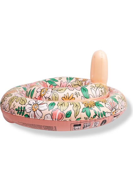 Pink Blossom Pink Bebek Sırt Destekli Yüzme Simidi 0-1 Yaş fiyatları