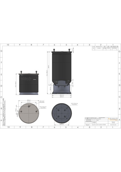A4.4810.C05 Metal Pistonlu Körük