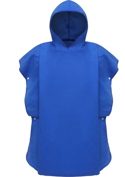 Kapşonlu Banyo Havlusu Çocuklar Için Hızlı Kuru Banyo Panço Havlu Plaj Yüzme Havuzu Için (Yurt Dışından)