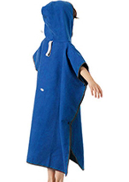 Kapşonlu Banyo Havlusu Çocuklar Için Hızlı Kuru Banyo Panço Havlu Plaj Yüzme Havuzu Için (Yurt Dışından) indirimleri