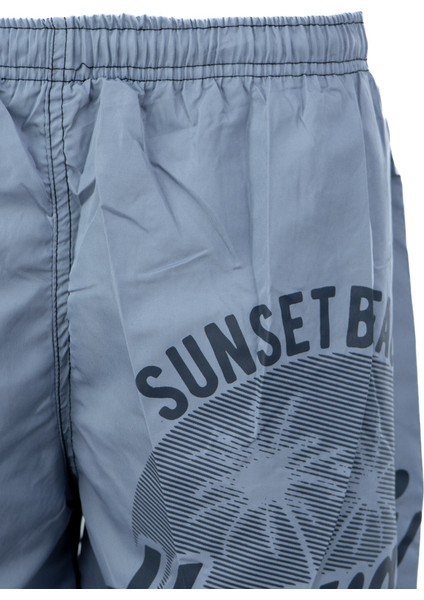 Erkek Deniz Havuz Şortu Sportif Baskılı Beli Lastikli ve Bağcıklı Cepli Sututmayan Rahat fiyatları