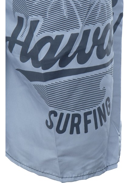 Erkek Deniz Havuz Şortu Sportif Baskılı Beli Lastikli ve Bağcıklı Cepli Sututmayan Rahat modelleri