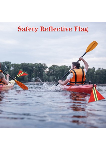 4 Adet Güvenlik Yansıtıcı Bayraklar Kayık Uyarı Bayrakları Için Dokuma ile Kayık Kano Sup (Yurt Dışından) fiyatları