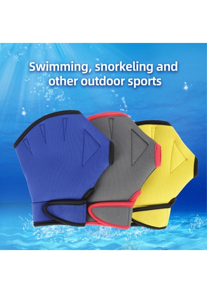 Yüzmek Eldiven Kaymaz Neopren Ayarlanabilir Nefes ve Çabuk Kuruyan Erkekler ve Kadınlar ve Çocuk Için Açık Su Sporları ve Şnorkel (Yurt Dışından)