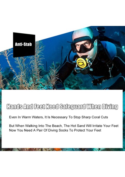 3mm Neopren Su Çorap Kum Geçirmez Dalış Botları Yüzme Su Sporları Plaj Voleybolu Kaymaz Wetsuit Çorap Erkekler ve Kadınlar Için (Yurt Dışından) indirimleri