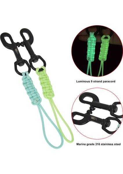 Tüplü Dalış Swival Sürgülü Kanca Deniz Sınıfı 316 Paslanmaz Çelik Çırpıda Kanca Klip Örgülü Halat Kordon Anti-Kayıp Emniyet Halatı Dalış Için Bcd Ekipmanları (Yurt Dışından) fırsatları