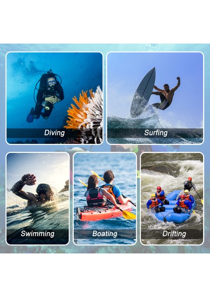 2.5 mm Neopren Dalış Hood Termal Wetsuit Hood Bere Kap Erkekler Kadınlar Için Tüplü Dalış Şnorkel Yüzme (Yurt Dışından)