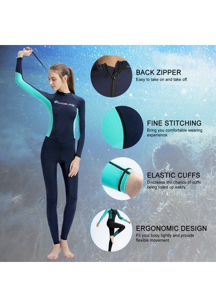 Kadınlar Hızlı Kuru Mayo Tek Parça Uzun Kollu Mayo Yaz Su Sporları Için (Yurt Dışından) modelleri