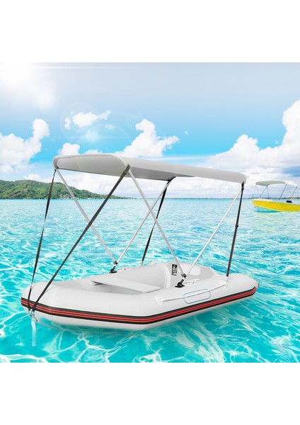 Bimini Üst Kapak Su Geçirmez Anti-Uv Kayık Tekne Gölgelik Tente Güneş Gölge (Yurt Dışından)
