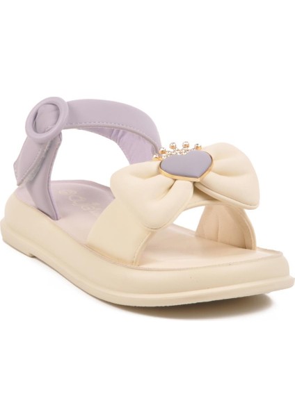 Lila Kız Çocuk Sandalet 25Y600-5 F