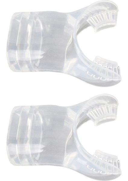 2 Adet Silikon Ağızlık Yedek Şnorkel Ağız Parçası Yedek Aksesuar Şeffaf (Yurt Dışından) modelleri