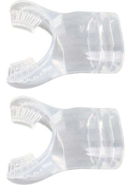 2 Adet Silikon Ağızlık Yedek Şnorkel Ağız Parçası Yedek Aksesuar Şeffaf (Yurt Dışından) fırsatları