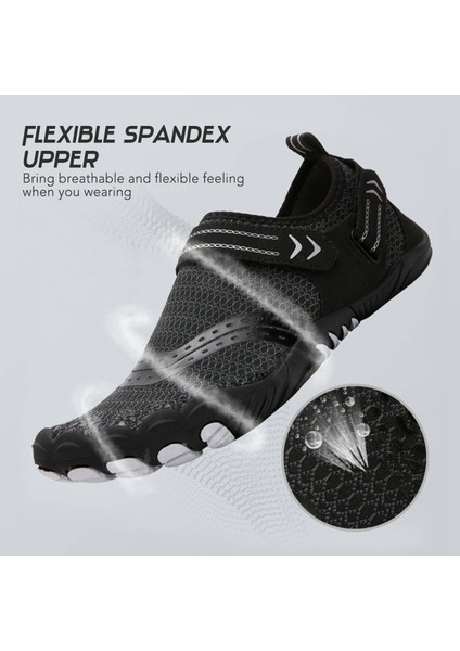 Hızlı Kuru Trekking Ayakkabıları Kadın Erkek Hafif Spor Ayakkabılar Plaj Kayık Tekne (Yurt Dışından)