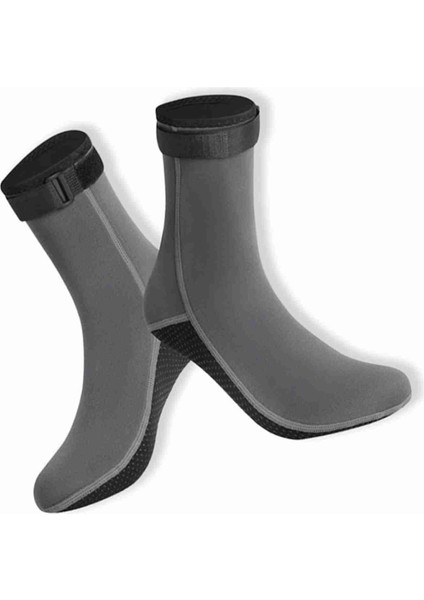 Dalış Çorapları 3mm Neopren Yüzme Çorap Mayo Sıcak Dalış Çorap Plaj Yüzme Dalış Sörf Şnorkel (Yurt Dışından) fırsatları