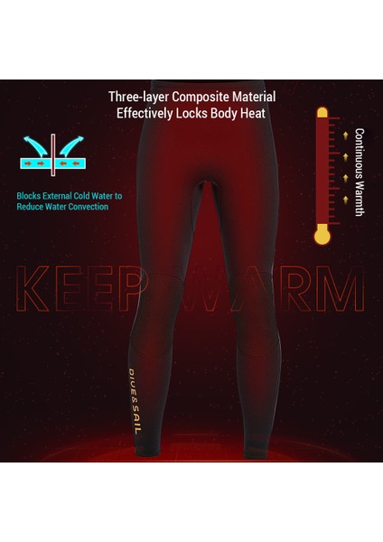 3mm Neopren Wetsuit Pantolon Erkekler Sörf Pantolon Sıcak Tutmak Dalış Pantolon Yüzme Sörf Dalış (Yurt Dışından) fırsatları