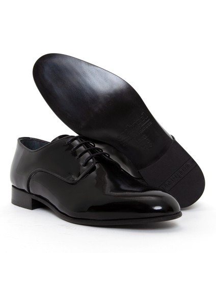 Erkek Siyah %100 Deri Smokin Ayakkabı 50255466-001 fırsatları