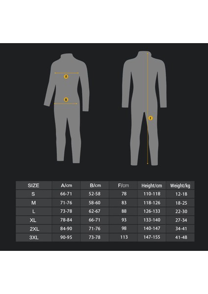 Çocuklar Wetsuit Erkekler ve Kızlar Için Mükemmel Ekstra Sıcaklık Için 3mm Kalınlık Neopren Sörf Yüzme Dalışı Için Soğuk Suda Tam Kısa Islak Takımlar Ideal Gençler ve Küçük Çocuklar Sörf Wetsuit (Yurt Dışından)