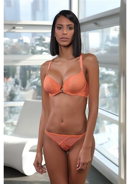 Desteksiz Sütyen ve Külot Takımı