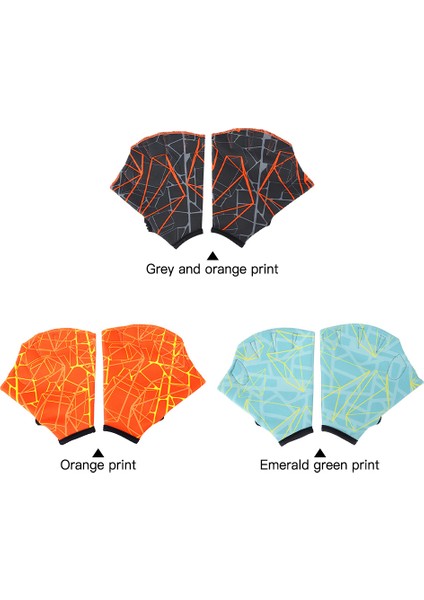Yüzmek Eldiven Kaymaz Ayarlanabilir Nefes ve Çabuk Kuruyan Erkekler ve Kadınlar Için Baskı Tasarımı Açık Su Sporları ve Şnorkel (Yurt Dışından) indirimleri