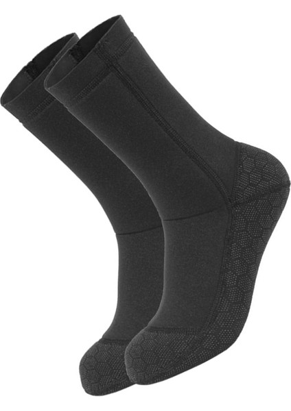 3mm Neopren Wetsuit Çorap Sıcak Tüplü Dalış Çorapları Kış Plaj Patik Ayakkabı Kaymaz Sörf Çorap Termal Botlar Spearfishing Yüzme Rafting Şnorkel Yelken (Yurt Dışından) fırsatları