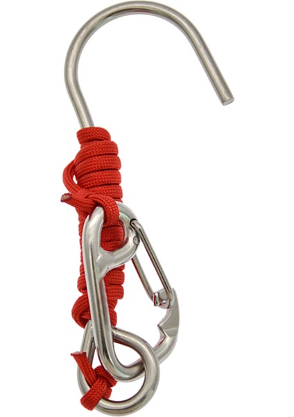 Resif Drift Kanca Tüplü Dalış 316 Paslanmaz Çelik Resif Drift Kanca Örgülü Halat Kordon (Yurt Dışından)