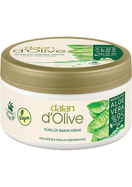 Dalan Dolive Kavanoz Krem Aloevera 250ML