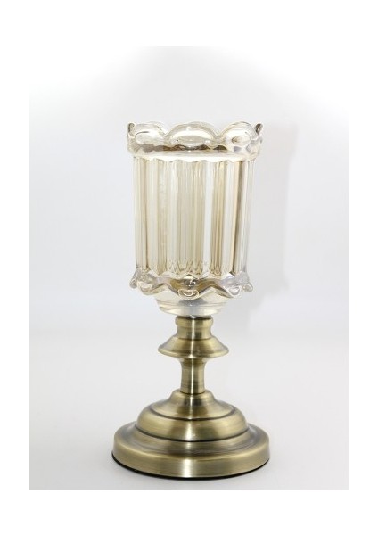 Cam Şamdan Tekli Model 5