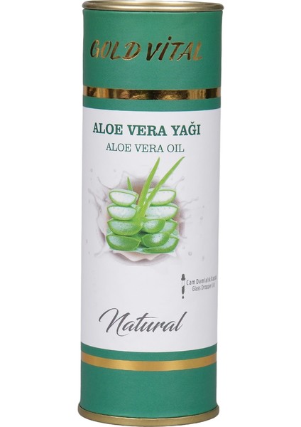 Gold Vital Aloe Vera Yağı 20CC