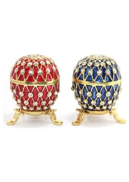 Swarovski Taşlı Tekli Yumurta Model 1