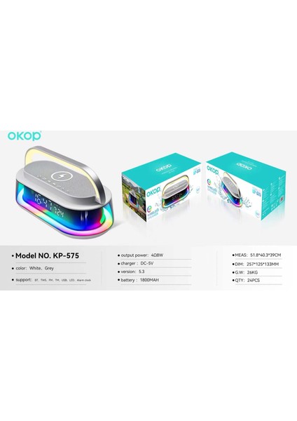 OKOP-575 Masaüstü Speaker Fanix modelleri