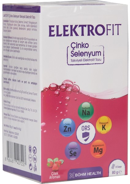 Elektrofıt Cınko Selenyum 80 G Elektrolit Tozu