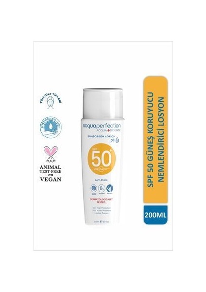 Acqua Perfection Güneş Sunscreen Face Stick Hassas Spf 50 200ML