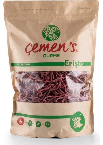 Pancarlı Erişte El Yapımı Doğal Katkısız 500 gr