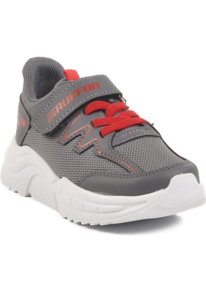 Füme-Kırmızı Çocuk Spor Ayakkabı Ruffon 2320 P