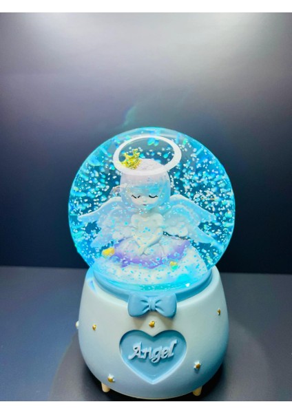 Mega Boy Kar Püskürtmeli Işıklı ve Müzikli Kar Küresi - Hello Kitty My Melody Kuromi modelleri