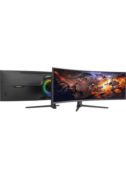 Cyclops CY49R165 49 165HZ 1ms Fast Va Hdr G-Sync 3840*1080 Rgb Pc Curved Oyuncu Monitörü