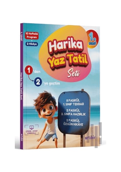 1. Sınıf Harika Yaz Tatil Seti 2. Sınıfa Geçenler İçin Artibir