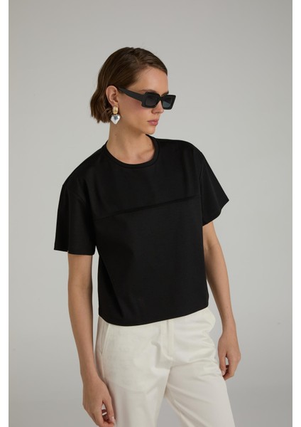 Crop Basit T-Shirt modelleri